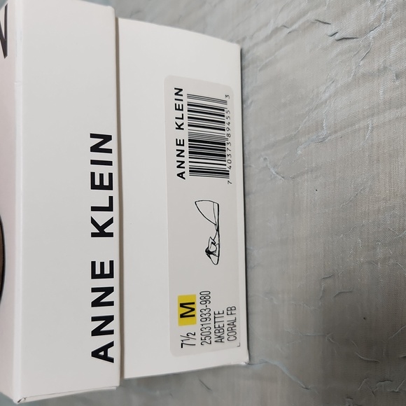 ANNE KLEIN IFLEX CORAL FLATS SIZE 7.5M WITH BOX - Picture 5 of 8